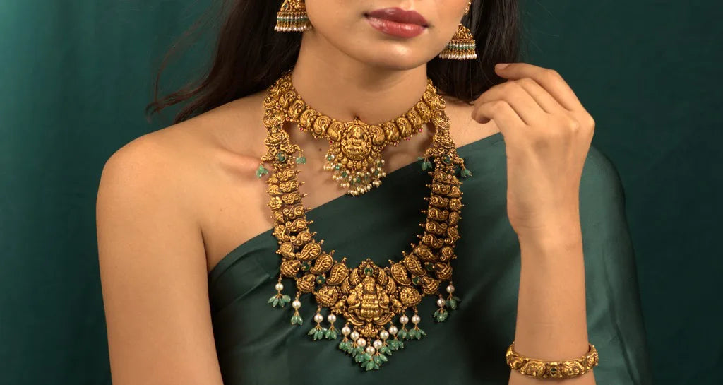 Layer your jewellery with these latest kasulaperu designs